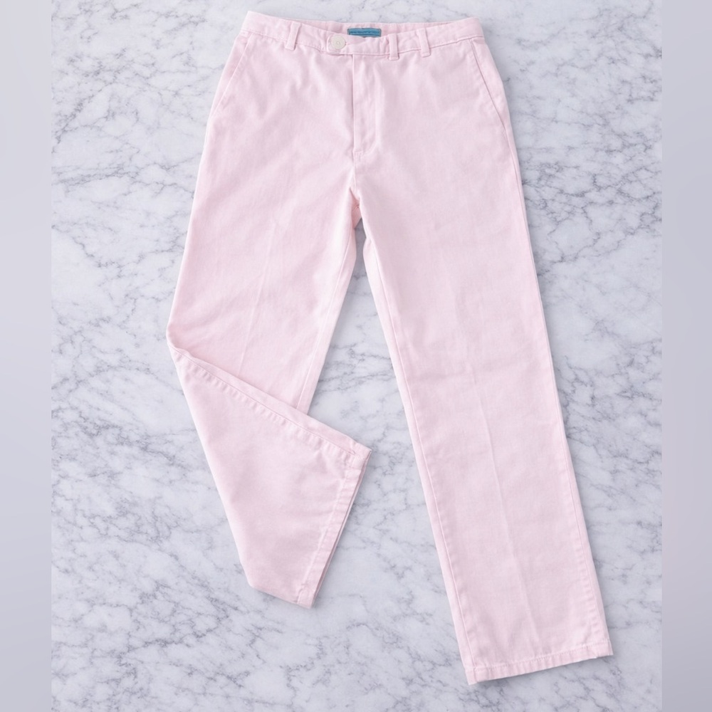 Peter Millar Parker Pant Pink Pima Cotton Chinos